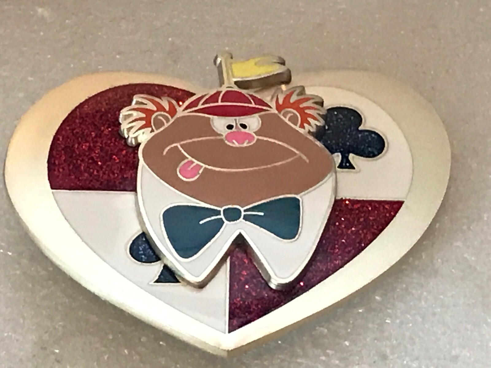 Disney pins 117595 WDI - Alice in Wonderland Heart Set - Tweedledum  LE 250