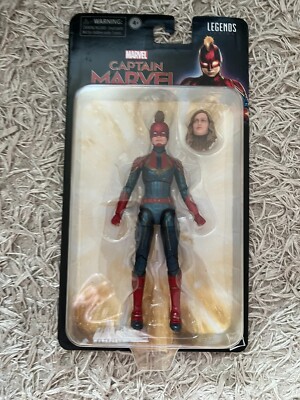 MARVEL LEGENDS CAPTAIN MARVEL INCH ACTION FIGURE CAROL DANVERS HASBRO  UK
