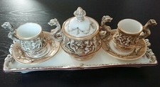 Ceramica Capodimonte, set da