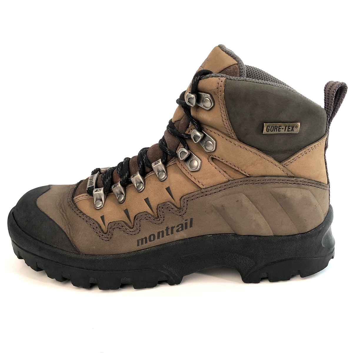 Montrail Women's 6.5 Gore-Tex Brown Hiking Trail Outdoors Boots