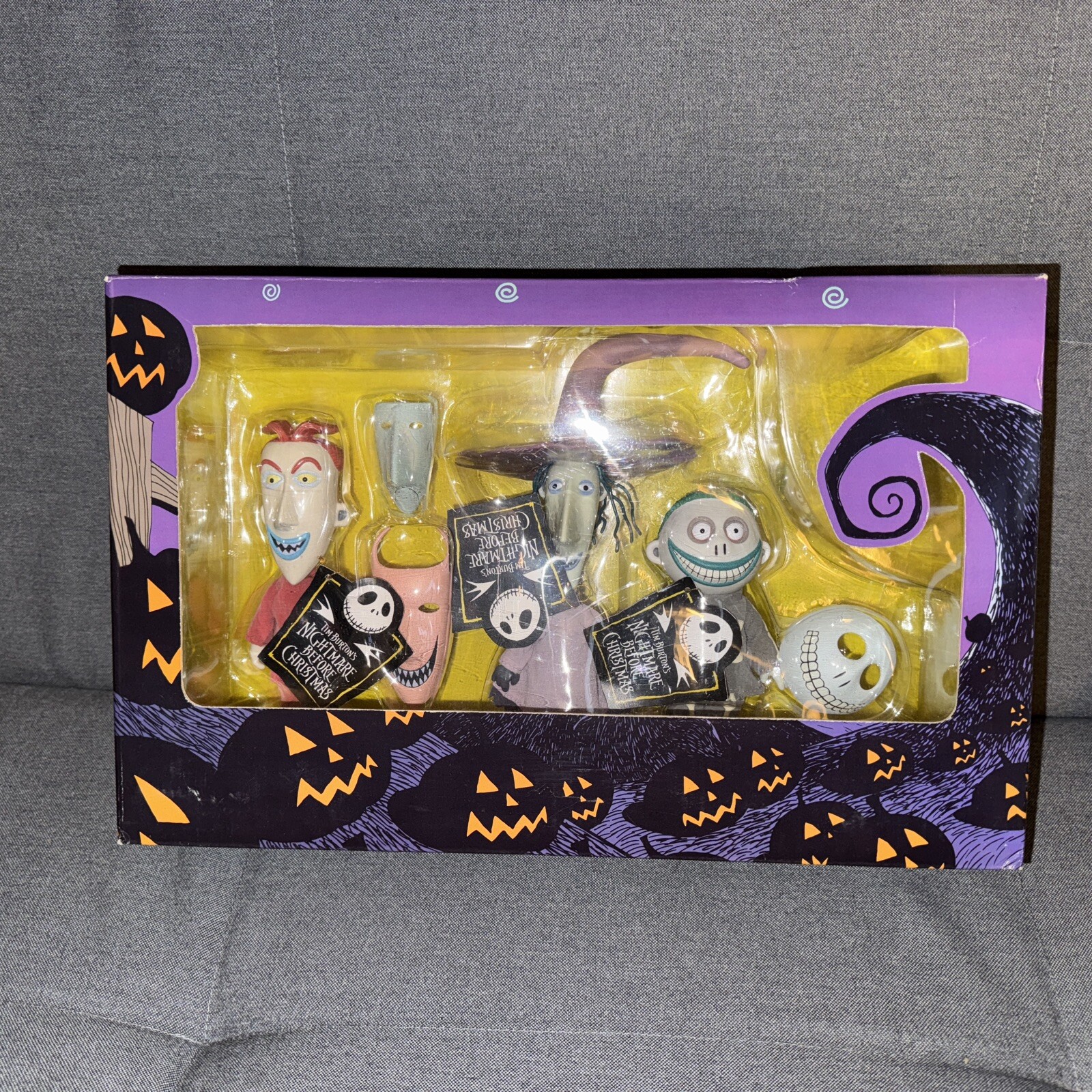 Lock Shock & Barrel Nightmare Before Christmas Figure Set NBC Jun Planning Japan