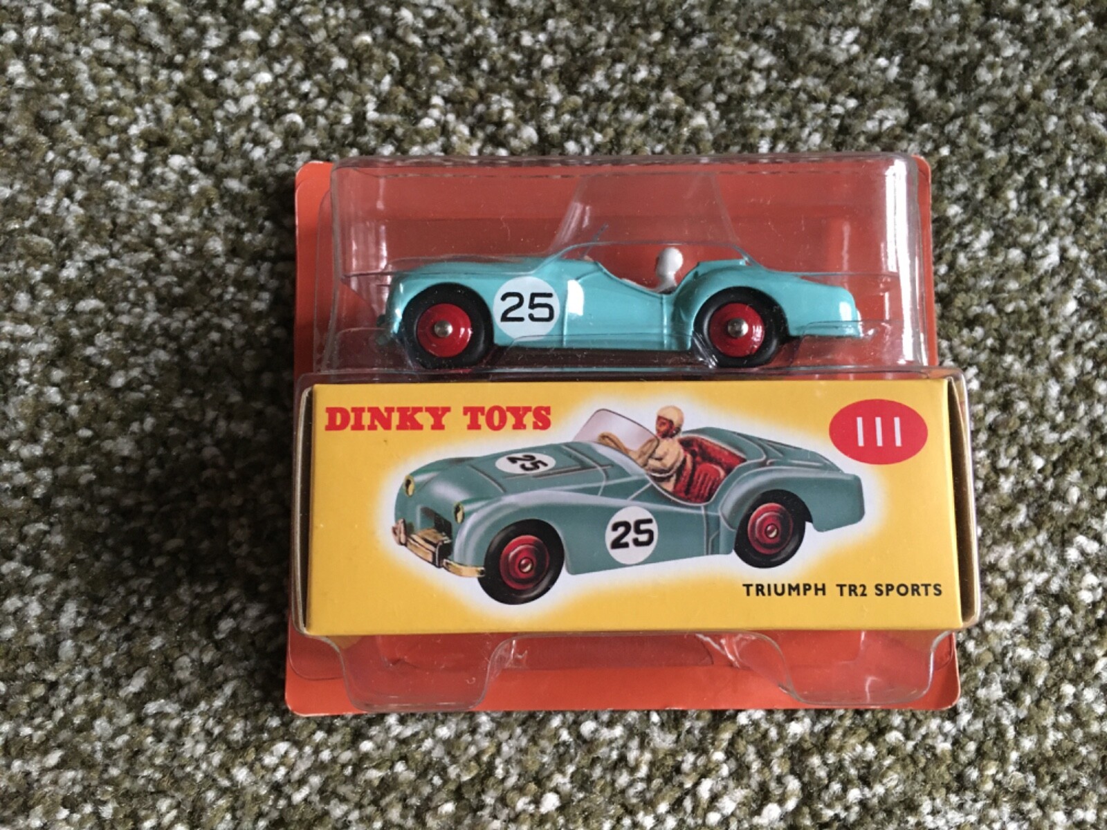 Dinky 111, Triumph TR2 Sports - Free Price Guide & Review