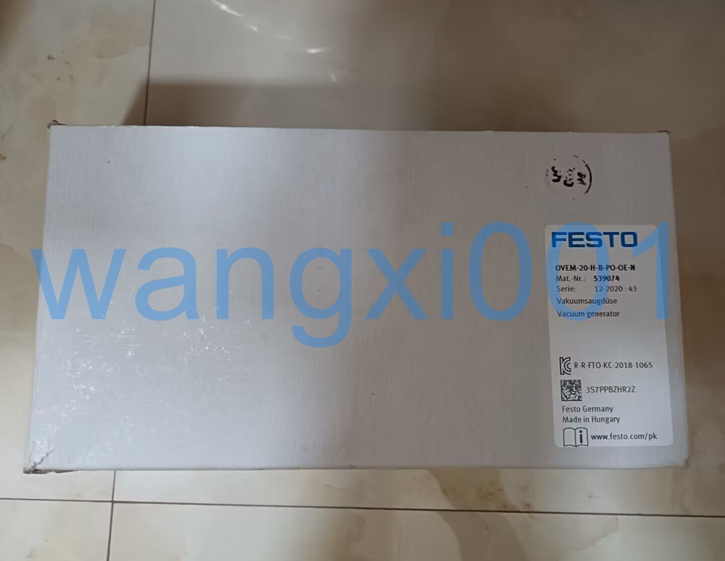 NEW FESTO Vacuum generator OVEM-20-H-B-PO-OE-N 539074 DHL Fast delivery