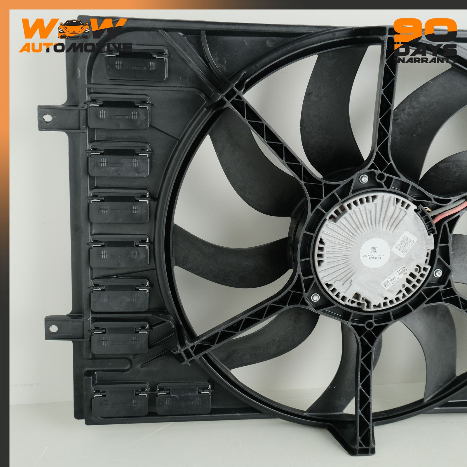 Bentley Continental GT 2004-2019 Front Right Upper Cooling fan motors Set