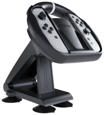 NACON Klappbares Lenkrad Rennrad Nintendo Switch 2 Joy-Con 2  Schwarz
