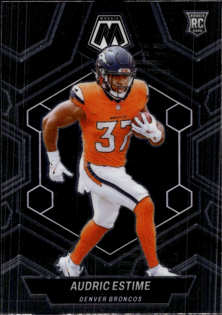 2024 Panini Mosaic #392 Audric Estime Denver Broncos Rookie