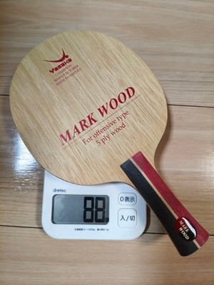 Yasaka Table Tennis Mark Wood FLA Flare Attack Racket Without box Used Japan