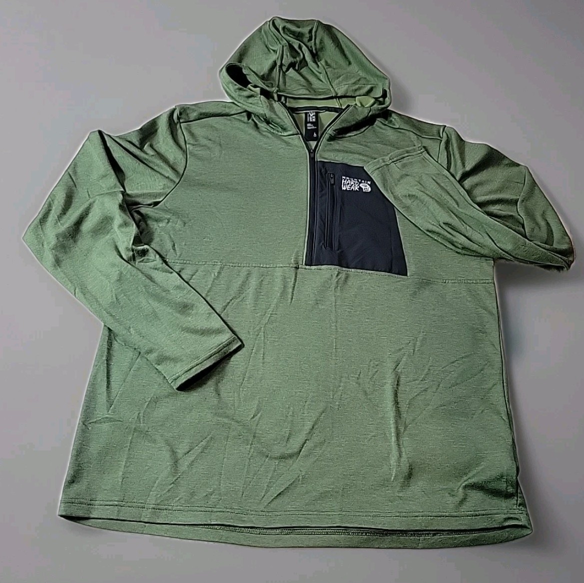 Mountain Hardware Pullover Jacket Mens Large Gree… - image 2