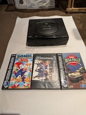 Sega Saturn Console with Sonic Jam, Virtua Fighter and Sega Rally - Fully Tested