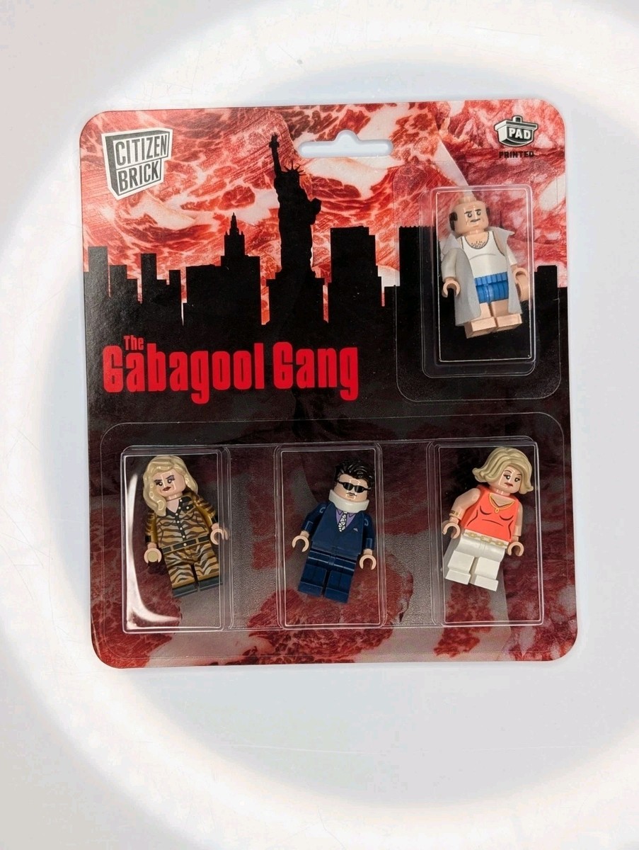 Citizen Brick - The Sopranos Gabagool Gang Minifigure Pack Set NEW