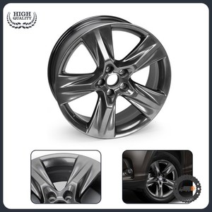METETAO 19" Aluminum Alloy Wheel Rim For Toyota Highlander 2014-2019 – 7.5" Width, 5x114.3 Bolt Pattern – Replaces 4260D0E010, 75163