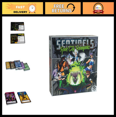 Cooperative Strategy Board Game Expansion - Rook City Renegades - 1-5 Players, 3