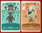 Animal Crossing Crossover amiibo Set of 2 Zelda Mineru & Tulin