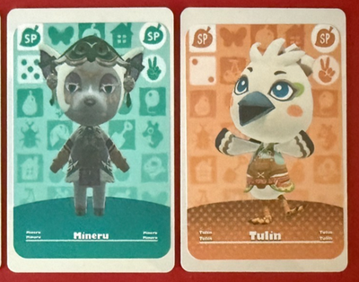 Animal Crossing Crossover amiibo Set of 2 Zelda Mineru & Tulin | eBay