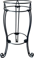 19.5 Inch Tall Metal Gazing Ball Stand for 10 or 12 Inch Balls,Garden Gazing