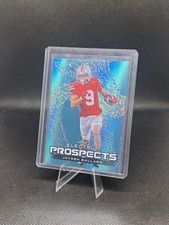 Jayden Ballard 2024 Leaf Electrum Platinum Blue /6 #184 Ohio State University