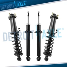 RWD Front Shock Absorbers Rear Spring Struts Kit for 2006-2013 Lexus IS250 IS350