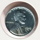 1943 WWII Lincoln Wheat Steel Penny Collectible US Collection Very Good War Coin