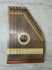 Oscar Schmidt Antique 45-string Zither (from the 1920's) Lap Harp 20X13 *READ*