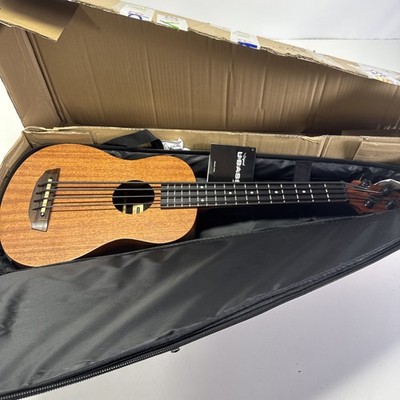 Kala U-BASS Nomad Acoustic-Electric Bass UBASS-NOMAD-FS Fretted 4-String w/ Bag