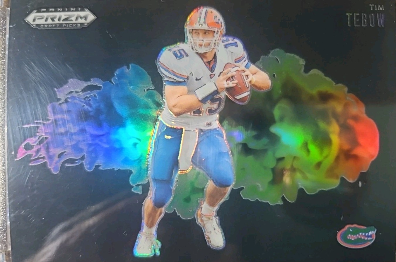 2025 Prizm Draft Picks Tim #29 Tebow Black Color Blast