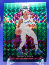 2023-24 Panini Mosaic Terance Mann Green #14