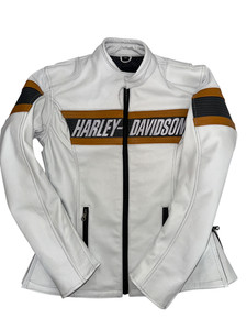 ジャケット・アウター Harley Davidson White Leather Jacket Buy White Harley Davidson Jacket - Free Shipping & 50% OFF