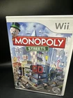 Monopoly Streets (Nintendo Wii, 2010) Complete w/ Manual