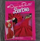 Vintage Barbie Oscar De La Renta Fashions Red Gold Gown Series VI #9258 NEW