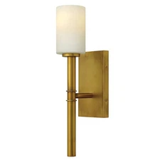 Hinkley Lighting Margeaux 1 Light Sconce, Vintage Brass - 3580VS