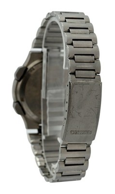 Seiko 40mm Men's JDM Chronograph Day-Date Titanium Watch! 7A38