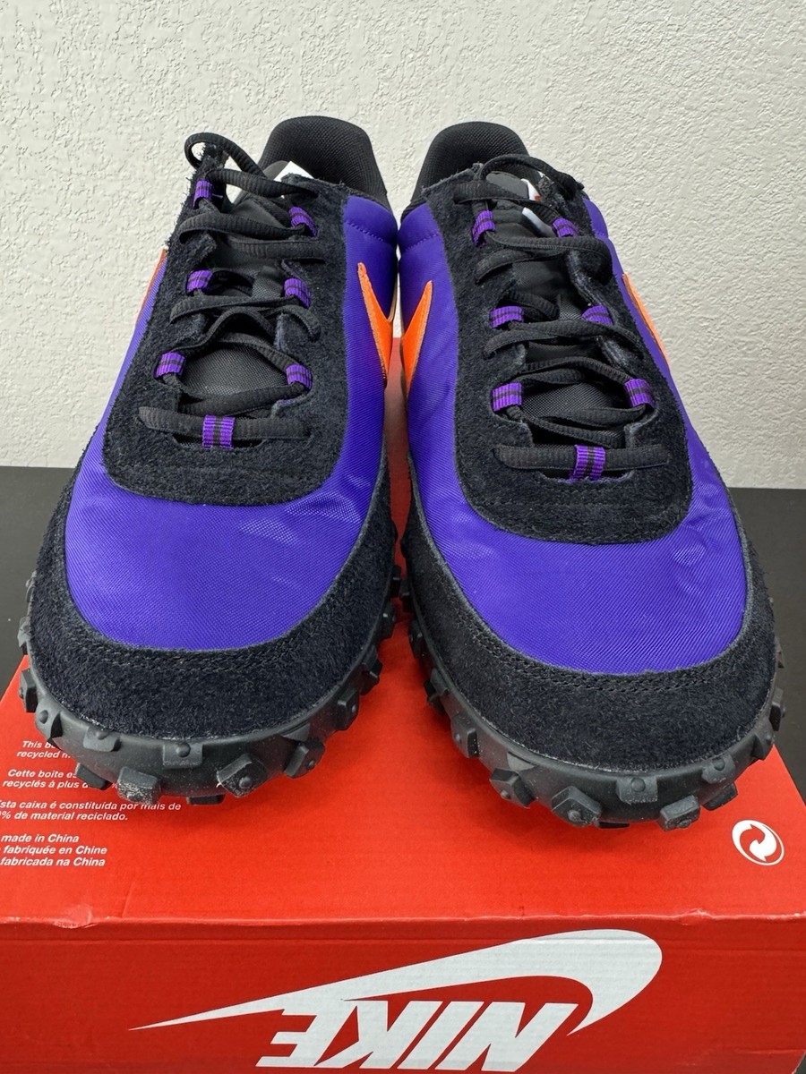 nike waffle racer purple