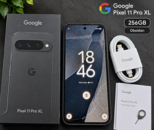 Google Pixel 11 Pro XL 256GB 12GB 6.8in 5G Unlocked Obsidian Box Kit