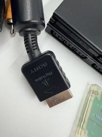 Sony PlayStation 2 PS2 Slim Black Console System OEM Bundle  Memory Cards Tested