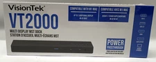 NEW SEALED VisionTek VT2000 Multi Display MST Dock Station N1819 C0
