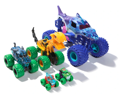 Hot Wheels Monster Jam 5台セット Monster Jam Jungle Crew Monster Truck Diecast 5 Pack | eBay