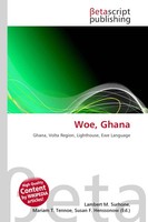 Lambert M. Surhone (U. A.) | Woe, Ghana | Taschenbuch | Englisch (2026)
