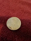 1 Oz Cooper  Round  Penny Design