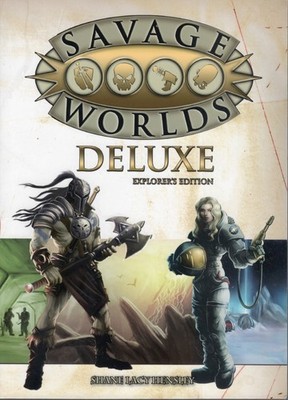 Savage Worlds Deluxe Explorer's Edition RPG Rulebook by Shane Lacy Hensley