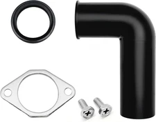 Garbage Disposal Drain Elbow Replacement Kit - Includes 1.5" Elbow, Flange, Gask
