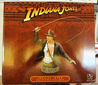 GENTLE GIANT INDIANA JONES RAIDERS OF THE LOST ARK COLLECTIBLE MINI BUST - NEW