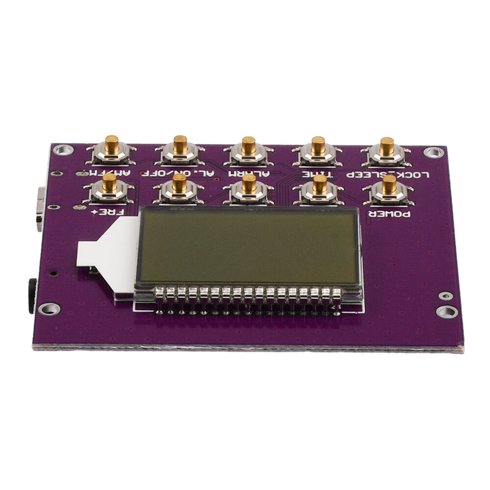 Modulo Radio FM Fai Da Te 87-108 MHz Con Display LCD - Kit Elettronico Per Apprendimento