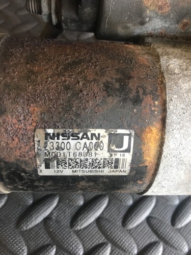 NISSAN MURANO 3.5 2004-2007 JAHR STRTER MOTOR 23300CA000 M001T68681 - Afbeelding 2 van 8