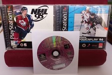 PlayStation 1 PS1 Game Lot (3) NHL 98, NHL Powerplay '96, Interactive CD 9