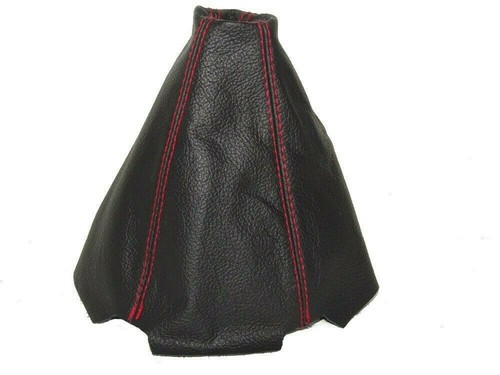 Gear Boot For Honda Prelude 1997-2001 Leather Red Stitching