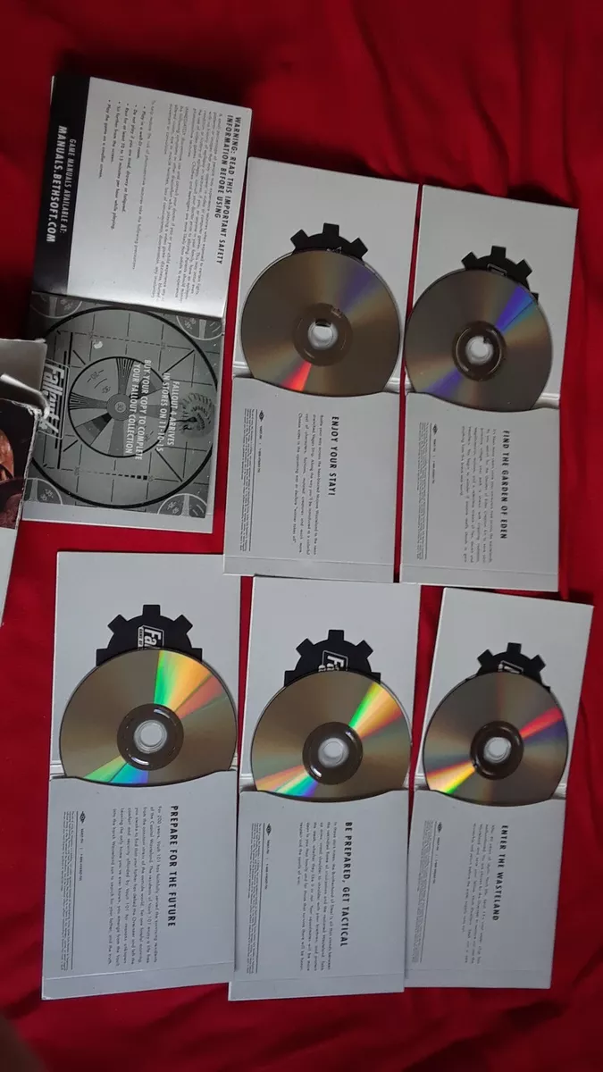 Fallout Anthology 5 PC Video Game PC DVD Games For Windows.