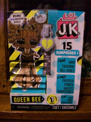 LOL Queen Bee Mini Fashion Doll J.K. with 15 Surprises   Series 1   NIB
