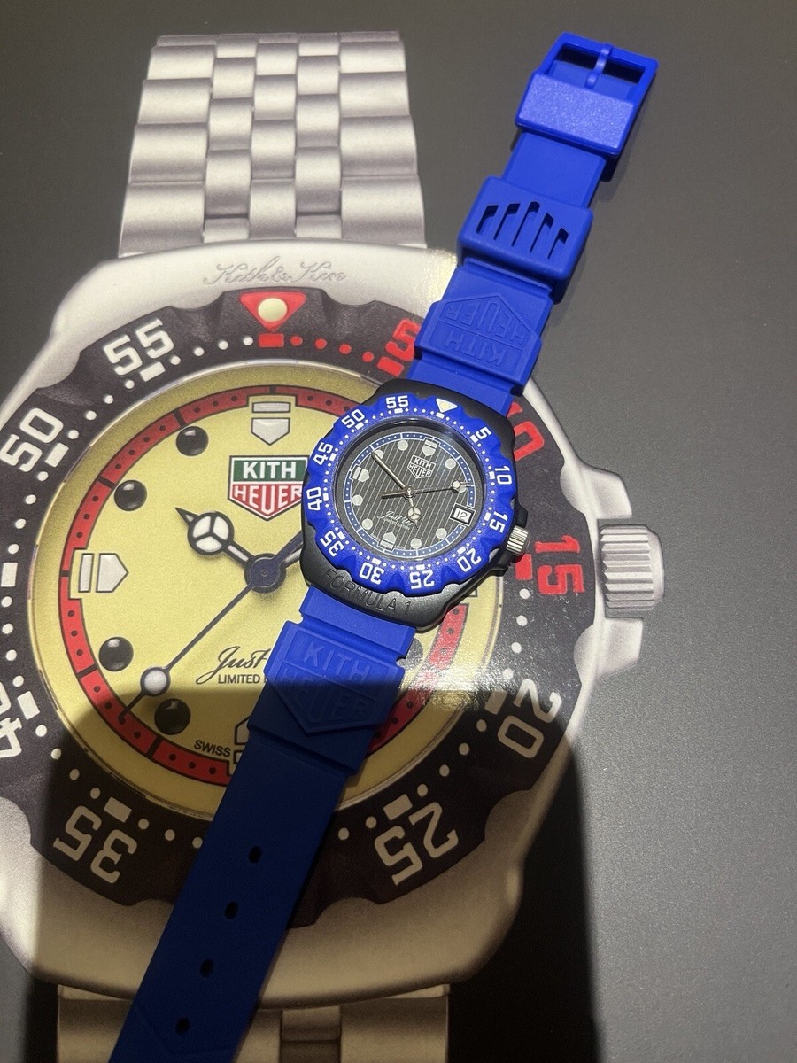 TAG Heuer Formula One - Kith Blue DLC Full Set In Hand Limited