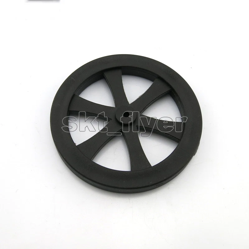 4pcs 44*2mm RC Car Tire Toy Wheels Model Robotic DIY Trucks Kit Hobby Part - Image 3 of 4