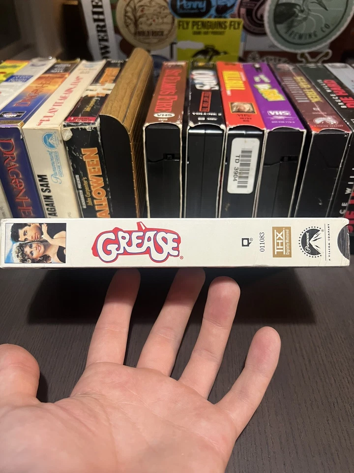 Grease VHS Tape Brand New Sealed! John Tracolta, Olivia Newton Video Bonus! Foto 4 de 4